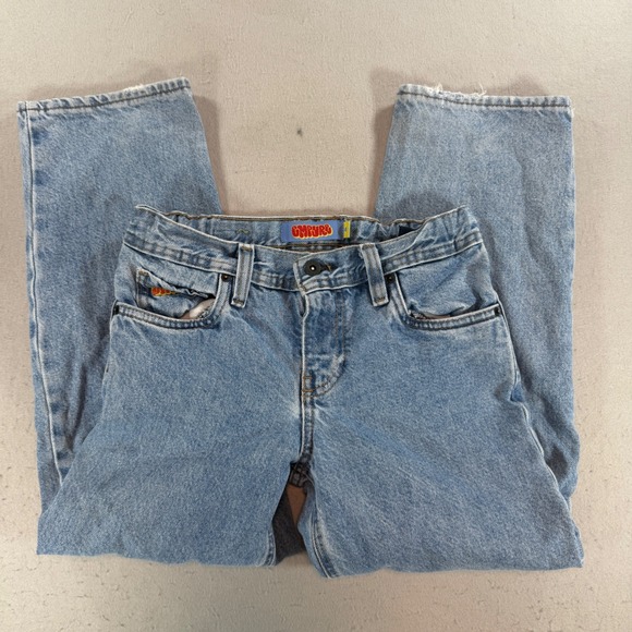Empyre Denim - Empyre Girl Loose Fit Light Wash Straight Leg Skate Jeans Size 4